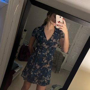 UO Collared Wrap Dress